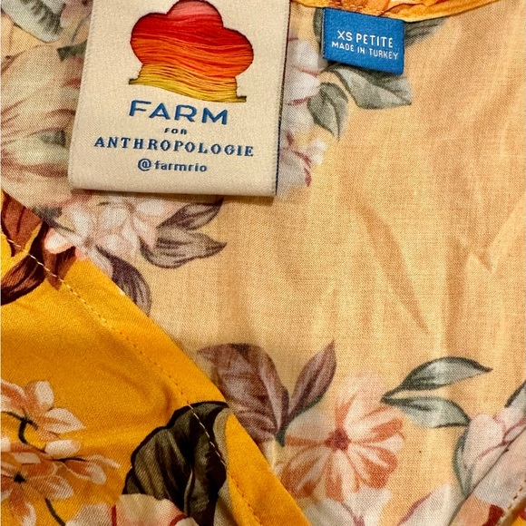 Farmrio x Anthropologie petite wrap dress - Picture 3 of 3